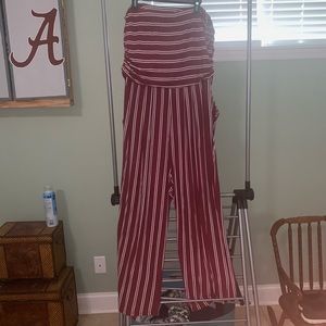 Women’s tube top jumpsuit